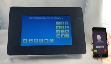 citofono gsm en pantalla ta